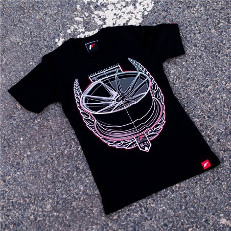 JR T-Shirt pour femmes JR-21 Laurel Noir Taille XS
