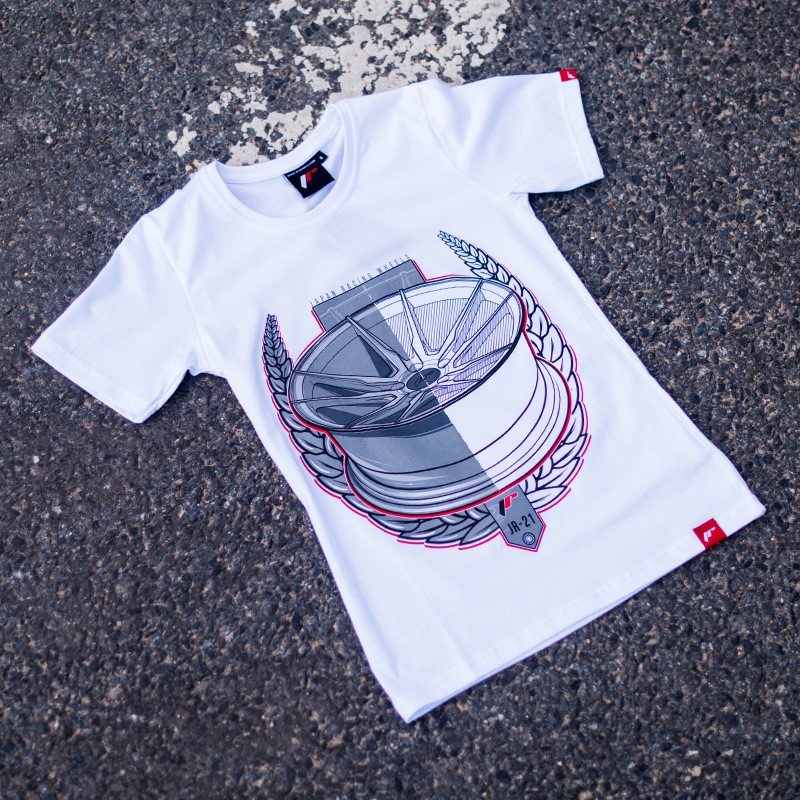 JR T-Shirt pour femmes JR-21 Laurel Blanc Taille S
