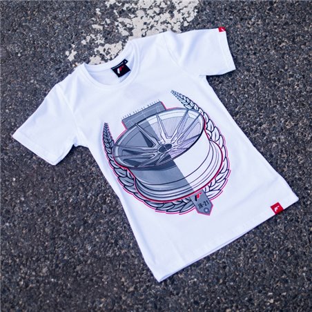 JR T-Shirt pour femmes JR-21 Laurel Blanc Taille XS