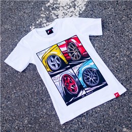 JR T-Shirt pour femmes MIX Blanc Taille L
