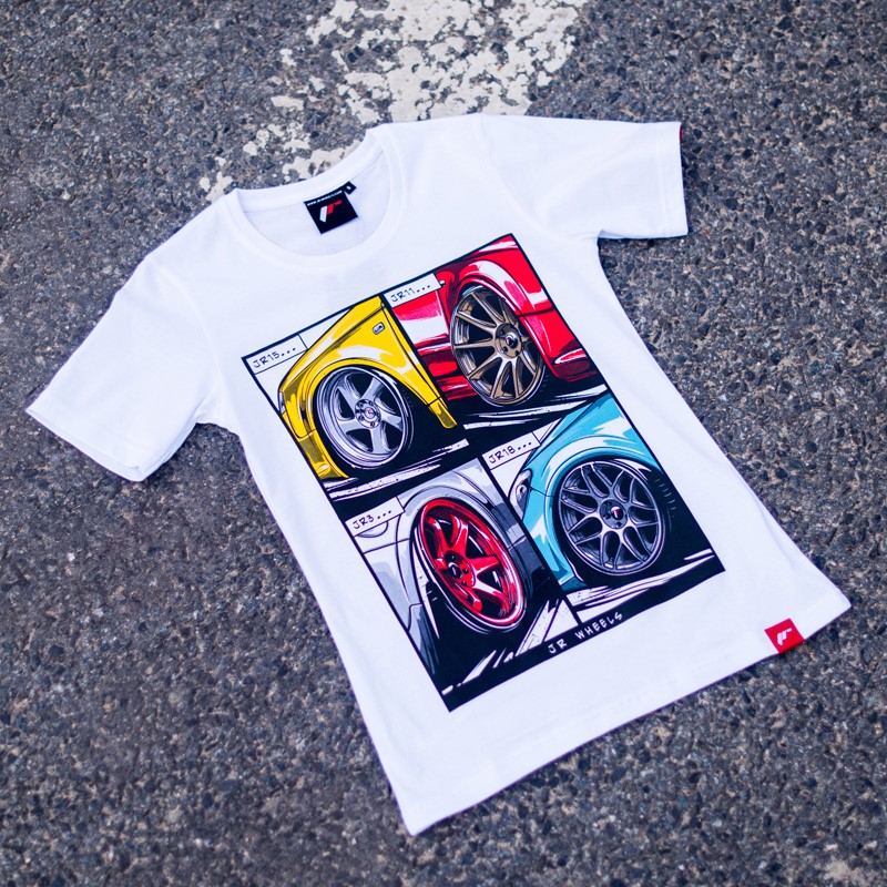JR T-Shirt pour femmes MIX Blanc Taille XL