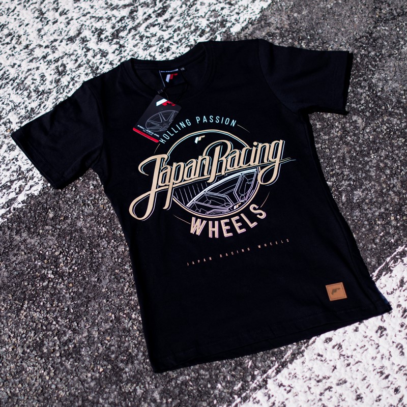 JR T-Shirt pour femmes Rolling Noir Taille XS