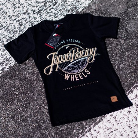 JR T-Shirt pour femmes Rolling Noir Taille XS