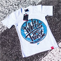JR T-Shirt pour femmes Trust Blanc Taille M