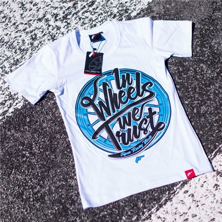 JR T-Shirt pour femmes Trust Blanc Taille XL