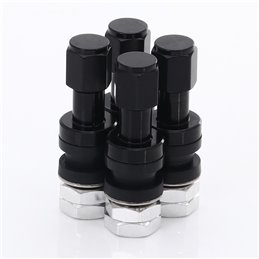 kit de Aluminum Valve de Roue JR v2 - Noir