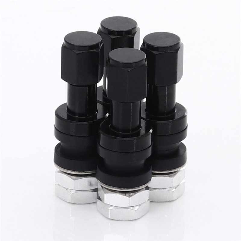 kit de Aluminum Valve de Roue JR v2 - Noir