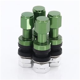 kit de Aluminum Valve de Roue JR v2 - Vert