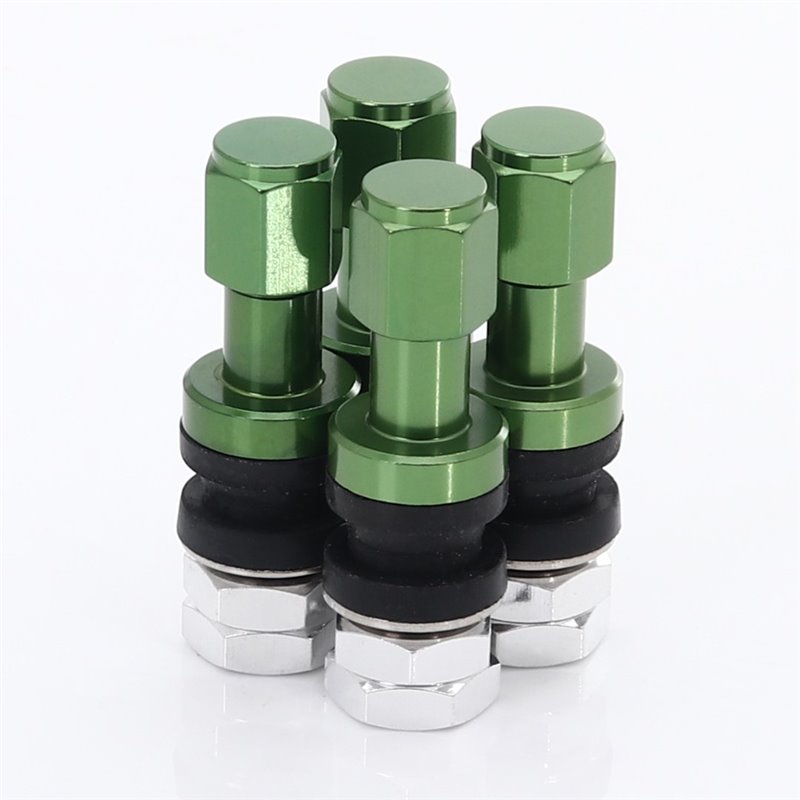 kit de Aluminum Valve de Roue JR v2 - Vert