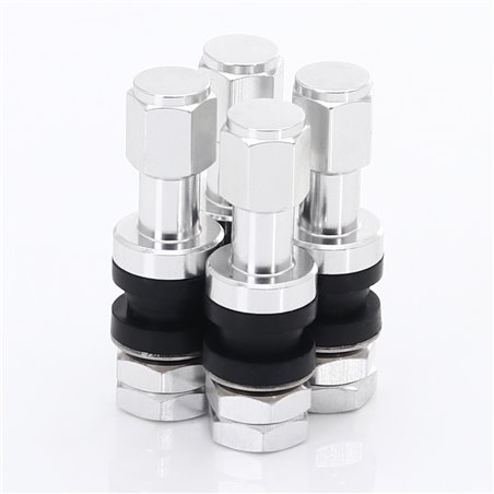 kit de Aluminum Valve de Roue JR v2 - SILVER