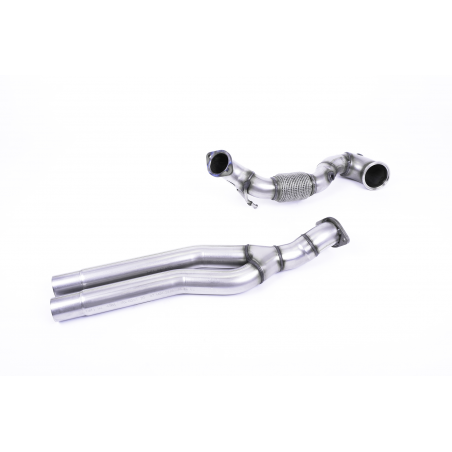 Descente de turbo Milltek remplacement de FAP Audi RS3 Sportback 400CH (8V MQB) - Modèle Restylé - (Avec FAP) - (2019 +)