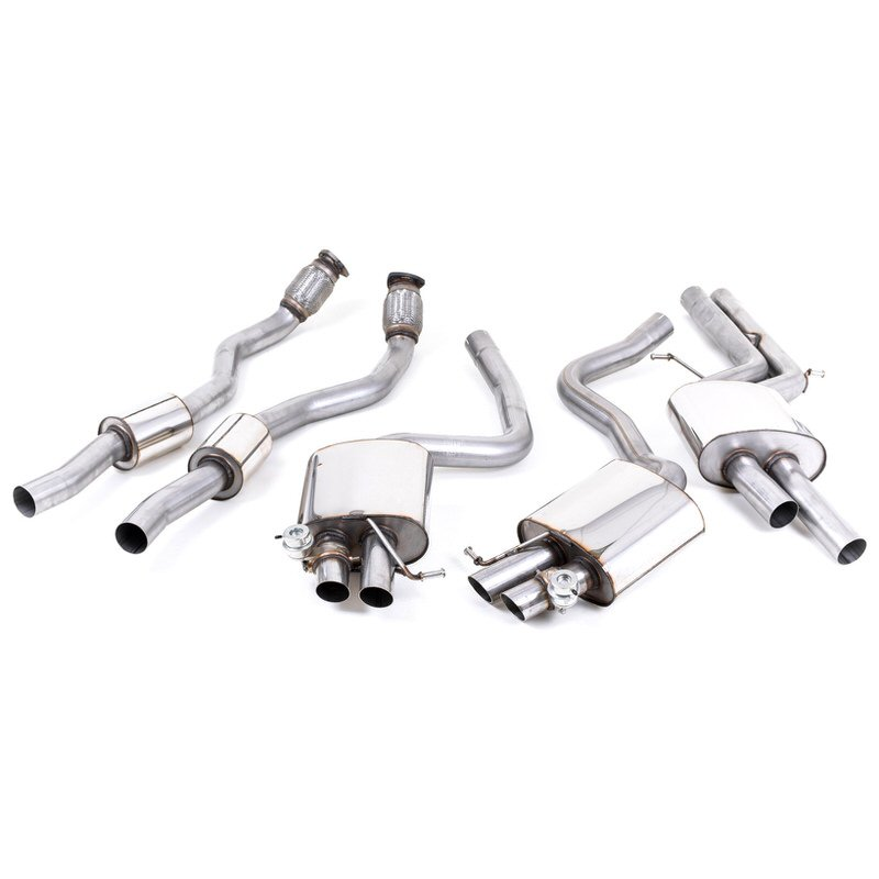 Ligne Milltek après catalyseur origine Audi RS4 B8 4.2 FSI Quattro Avant - (2012 +) 60mm