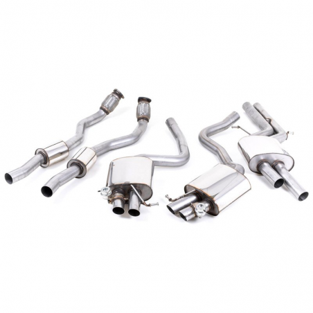 Ligne Milltek après catalyseur origine Audi RS4 B8 4.2 FSI Quattro Avant - (2012 +) 60mm